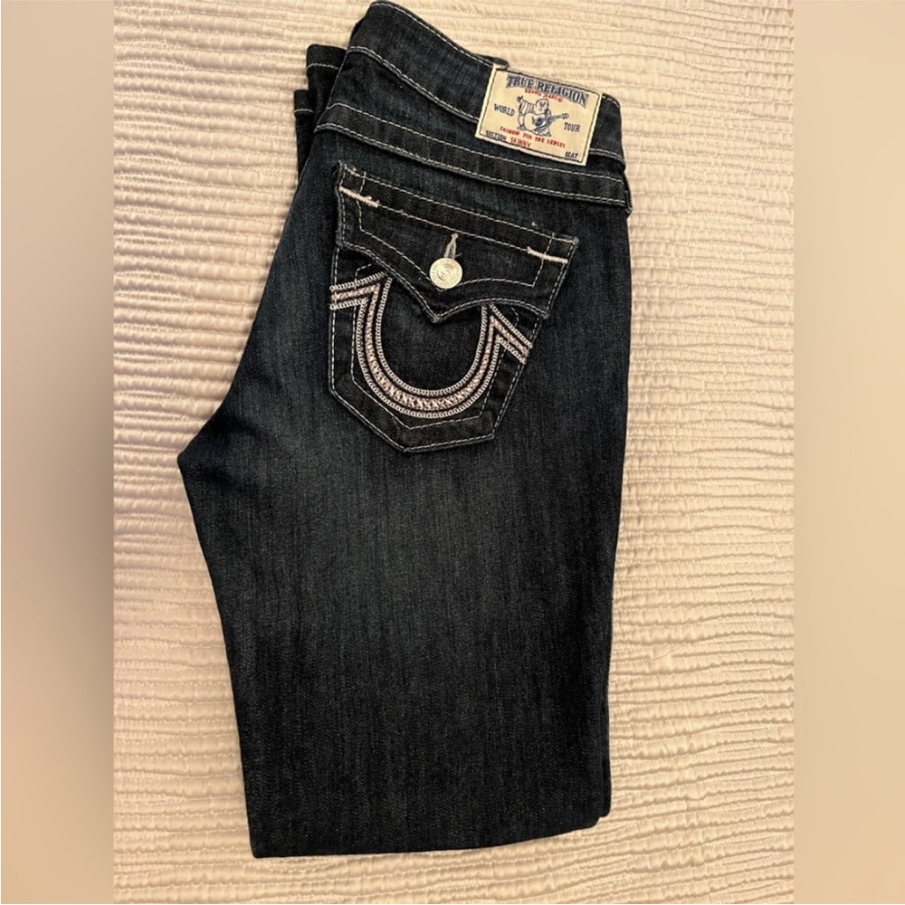 True Religion Size 28 Skinny Ankle Jeans